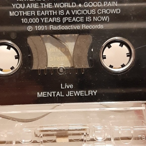 Live Mental Jewelry Cassette Tape Radioactive Records Alternative Rock 1991 READ - Picture 8 of 14